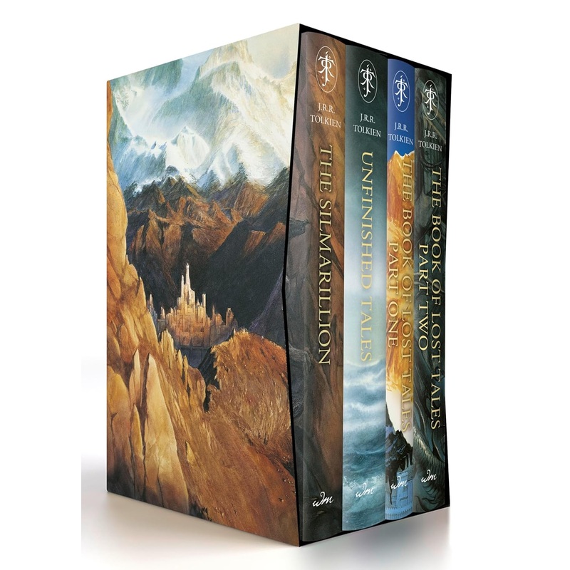The History of Middle-Earth Box Set #1: The Silmarillion / Unfinished Tales / Book of Lost Tales, Part One / Book of Lost Tales, Part Two Hardcover