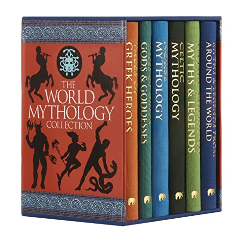 The World Mythology Collection: Deluxe 6-Book Hardback Boxed Set (Arcturus Collector’s Classics) by Nathaniel Hawthorne