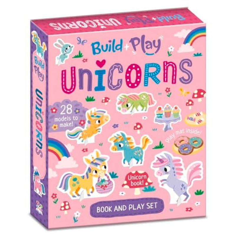 Build and Play Unicorns: Book and Play Set with 28 Magical Models to Make By Robyn Gale