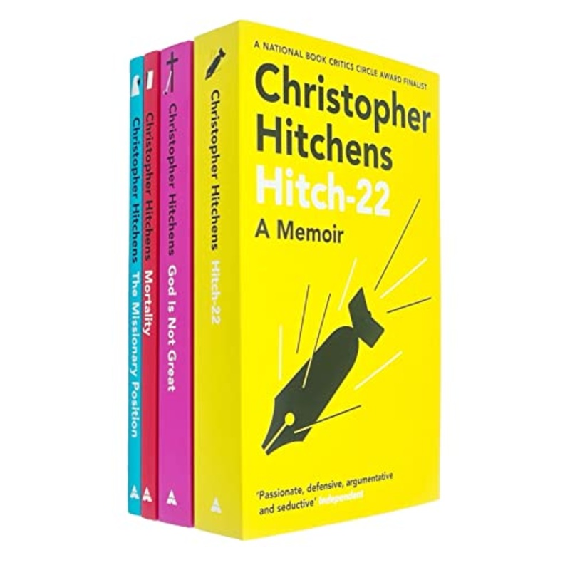 Christopher Hitchens Collection  4-Book Set | Thought-Provoking Essays & Non-Fiction from a Leading Intellectual (Hitch 22, Mortality & More)
