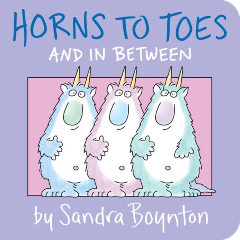 Horns to Toes Board Book