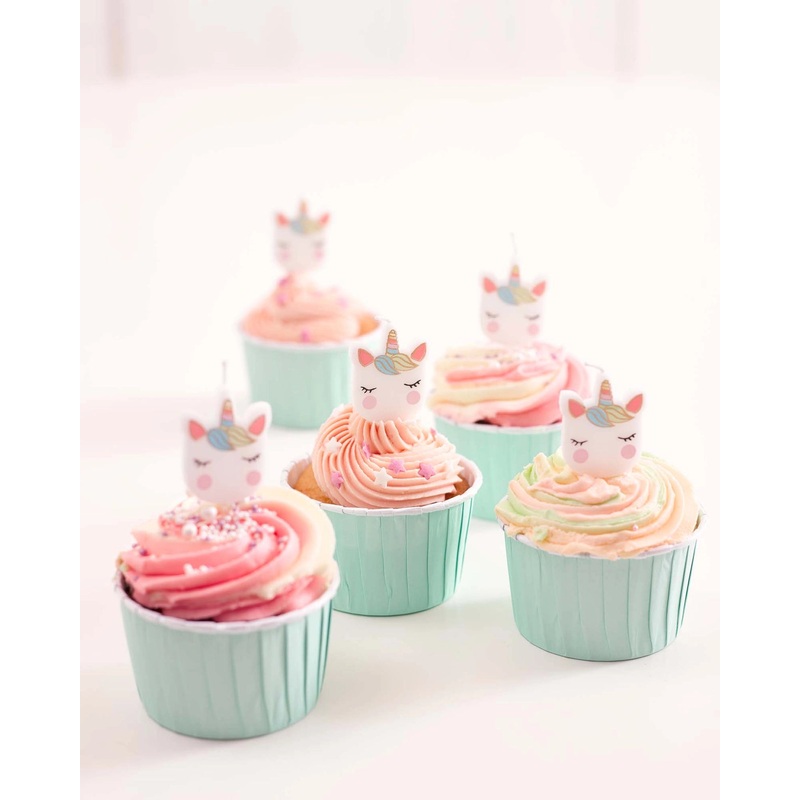 Unicorn Face Candles