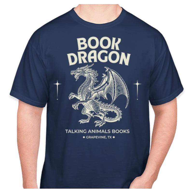 Adult Book Dragon TAB T-shirt S