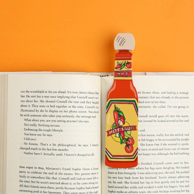Humdrum Paper – Hot Sauce Bookmark (it’s die cut!)