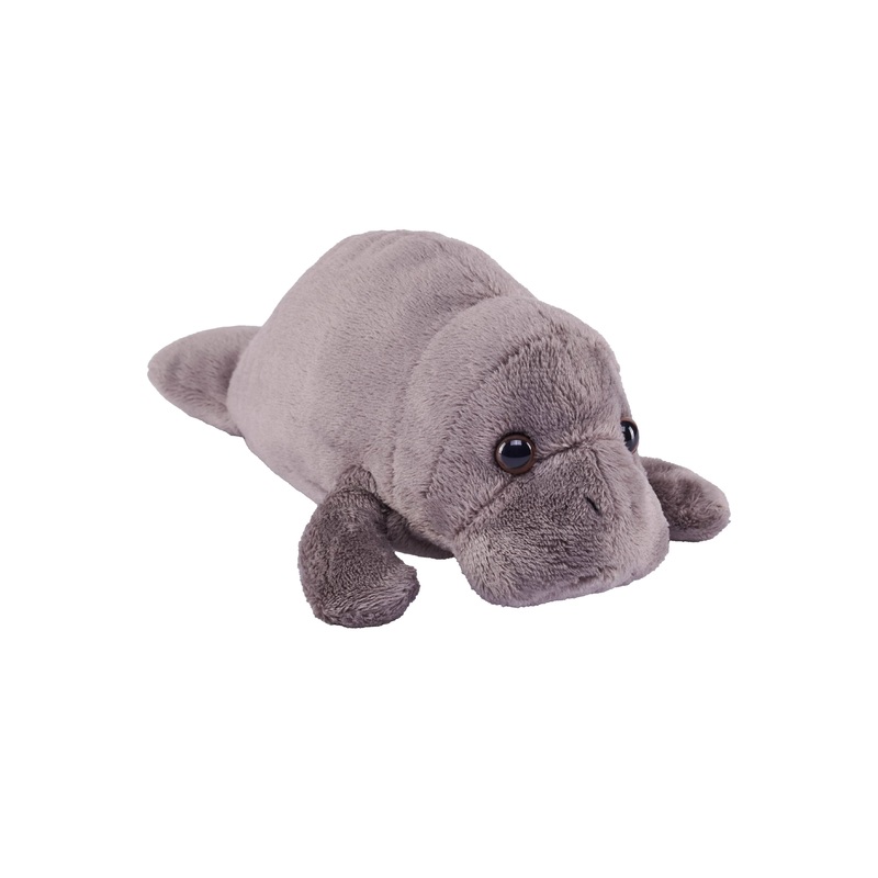 Wild Republic – Pocketkins-ECO-Manatee Stuffed Animal 5″