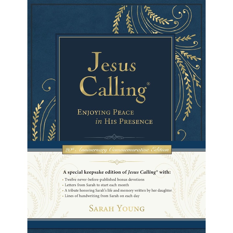 Jesus Calling Commemorative Edition: Enjoying Peace in His Presence Hardcover