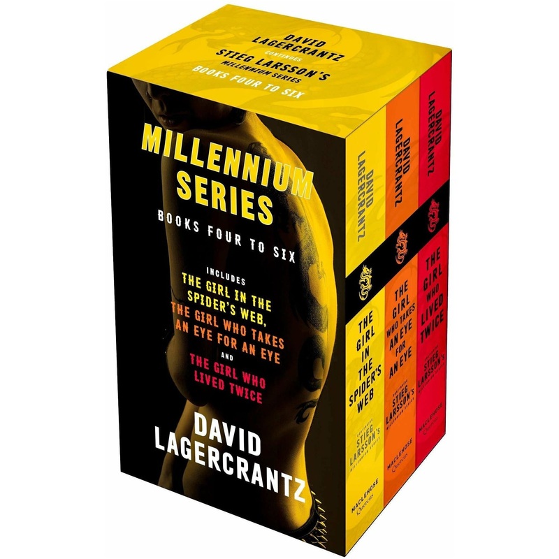 The Millennium Trilogy 3 Books Collection Set by David Lagercrantz (Books 4 – 6)