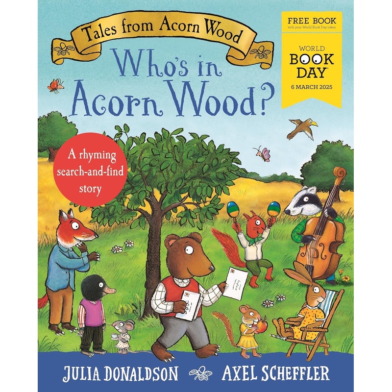 Tales from Acorn Wood: Who’s in Acorn Wood? Perfect for Early Readers Aged 3+ for World Book Day 2025