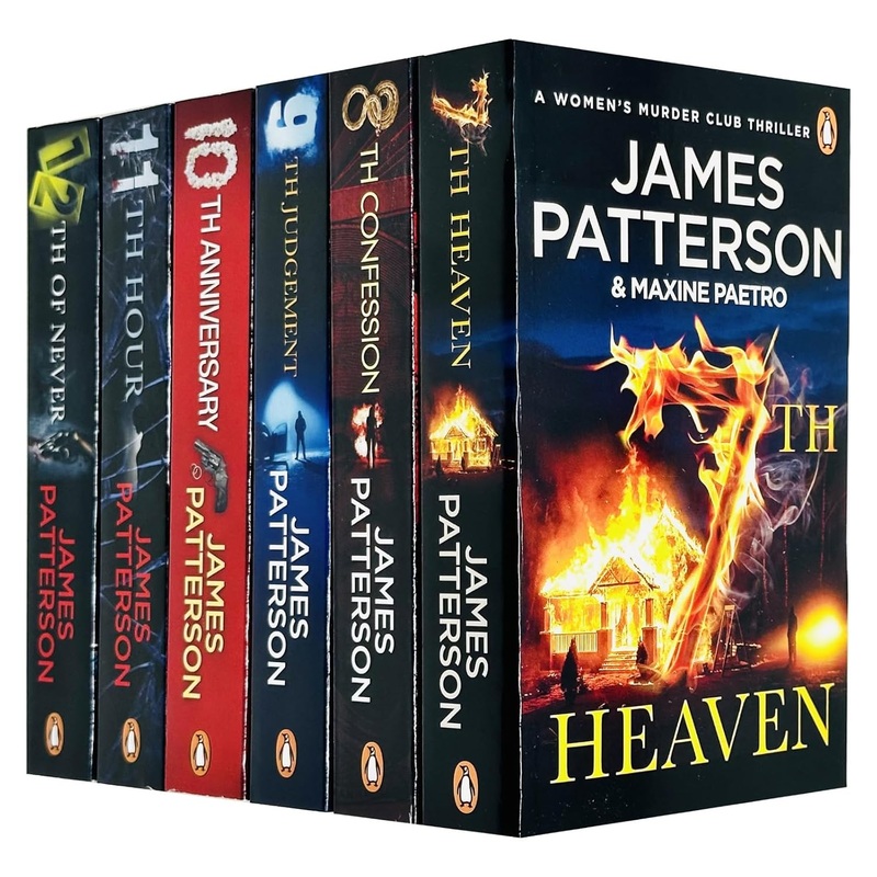 Womens Murder Club 6 Books Collection Set by James Patterson (Books 7 – 12)