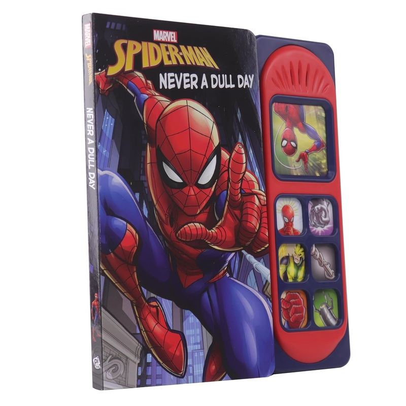 Marvel Spider-man – Never a Dull Day Sound Book – PI Kids (Play-A-Sound)