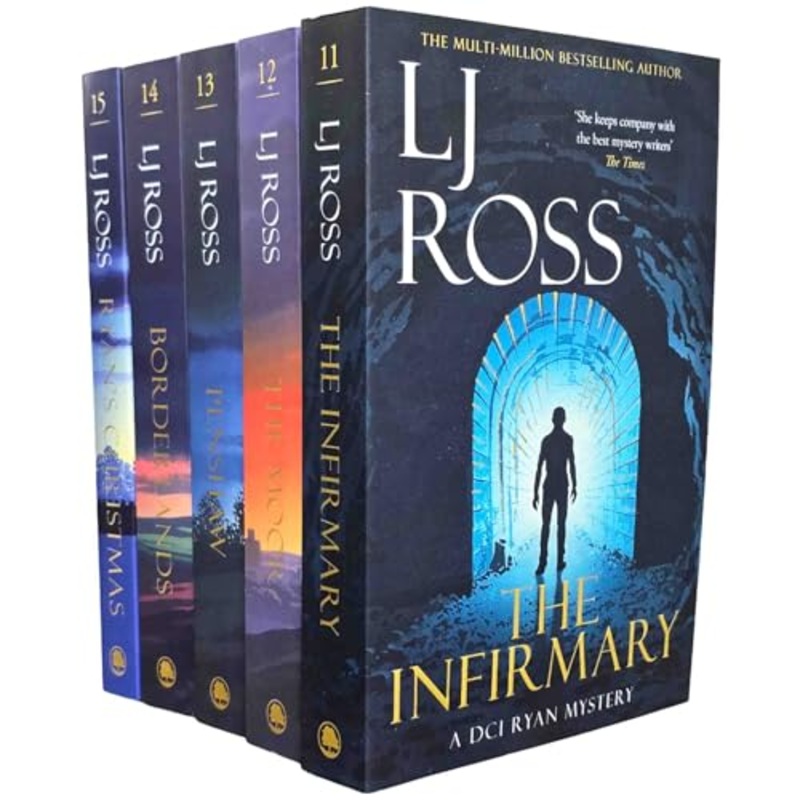 The DCI Ryan Mysteries 5 Books Collection Set: Volume 11-15 (The Infirmary, The Moor, Penshaw, Borderlands and Ryan’s Christmas)