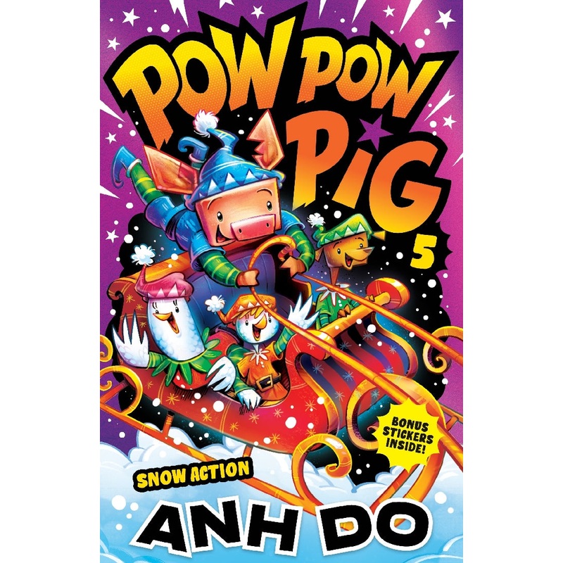 POW POW PIG #5 SNOW ACTION