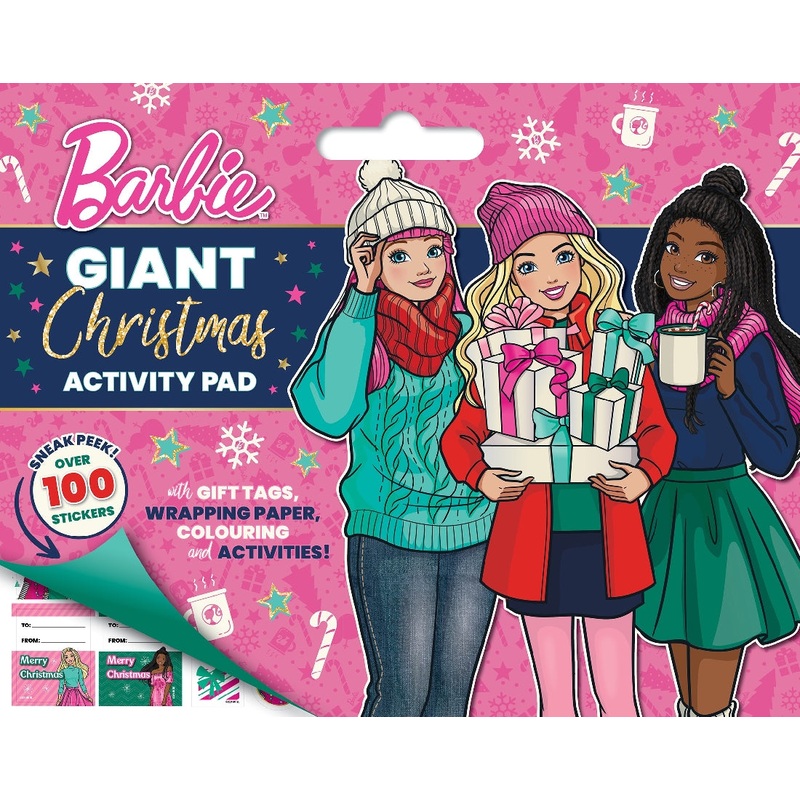 BARBIE: GIANT CHRISTMAS ACTIVITY PAD