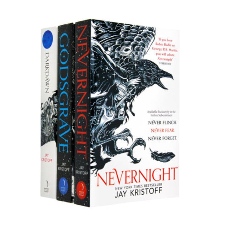 The Nevernight Chronicle Complete Collection 3 Books Set by Jay Kristoff – Nevernight, Godsgrave, Darkdawn