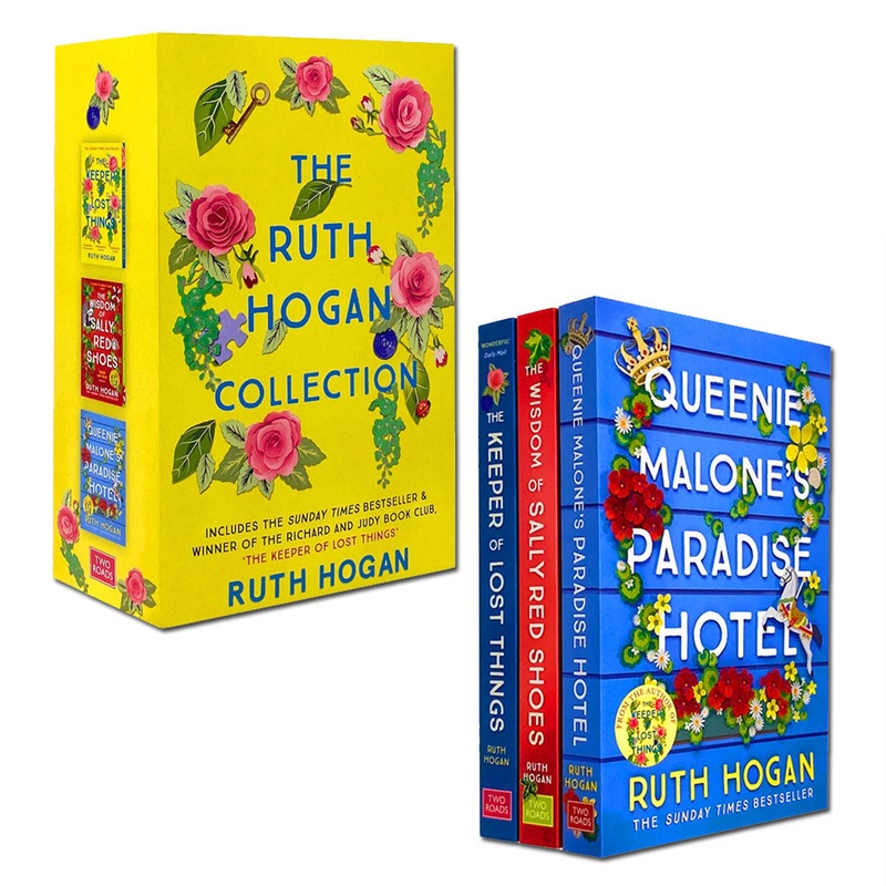 Ruth Hogan 3 Book Collection Box Set  The Keeper of Lost Things, Queenie Malone & More | Heartfelt Fiction, Friendship, Emotion & Magical Realism