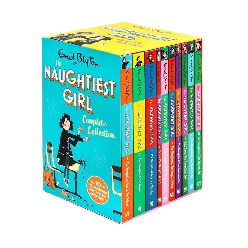Enid Blyton The Naughtiest Girl 10 Book Collection | Classic Children’s Fiction Series  Fun, Wholesome Chapter Books on Friendship & Learning