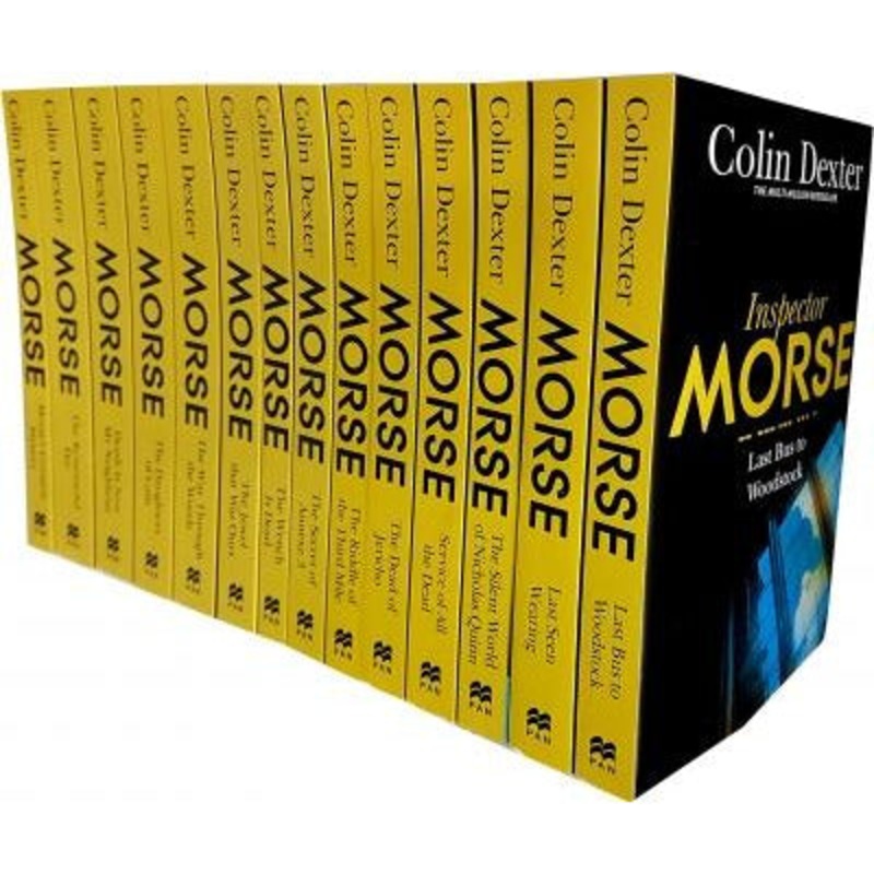 Inspector Morse Mysteries Series Collection Colin Dexter 14 Books Set Pack