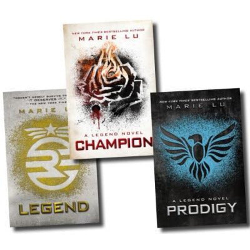 Marie Lu The Legend Trilogy 3 Books Collection Set Legend, Prodigy, Champion