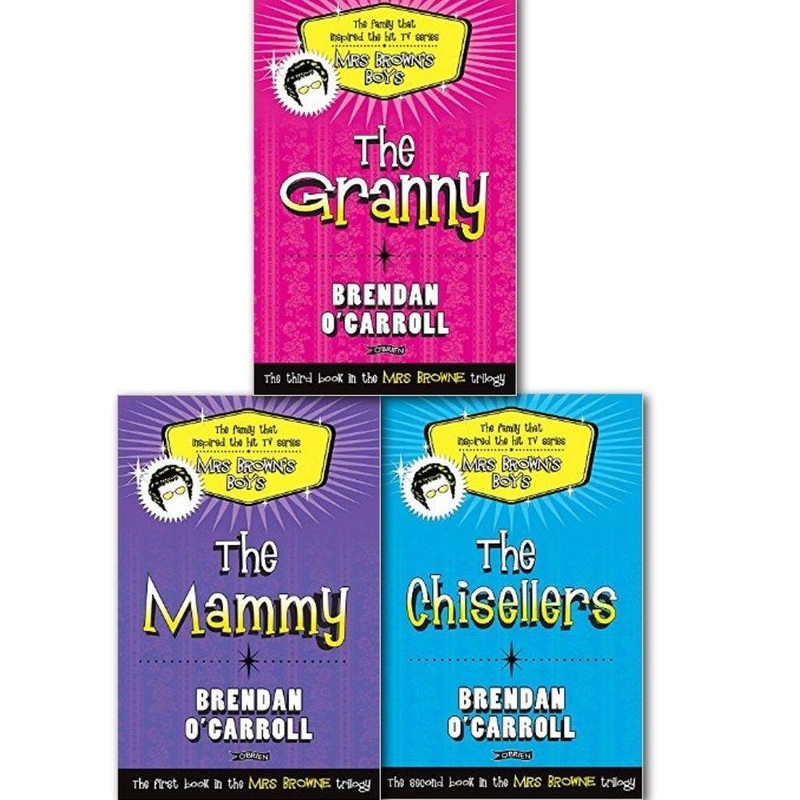 Brendan O’carroll Mrs Browne Trilogy Collection 3 Books Setthe Family That Inspired The Hit Tv Seri..