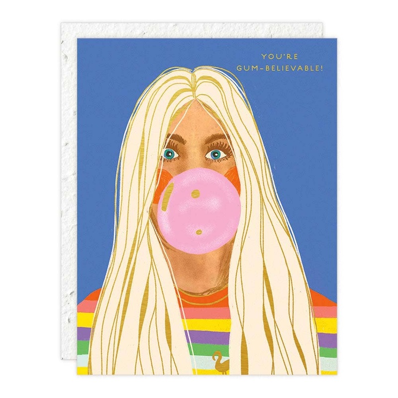 Gum-believable – Congratulations Card