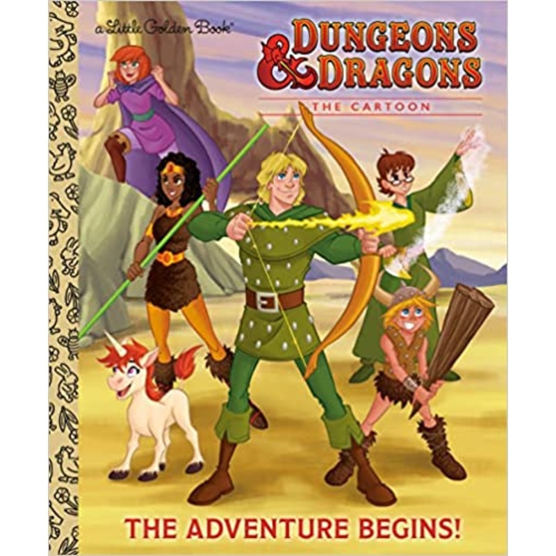 The Adventure Begins! (Dungeons & Dragons) (Little Golden Book)