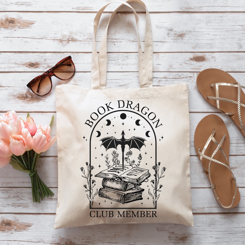 Tote Bag – Book Dragon