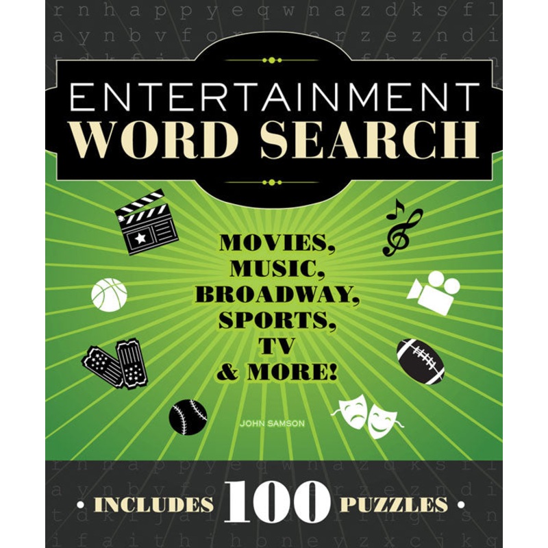Entertainment Word Search