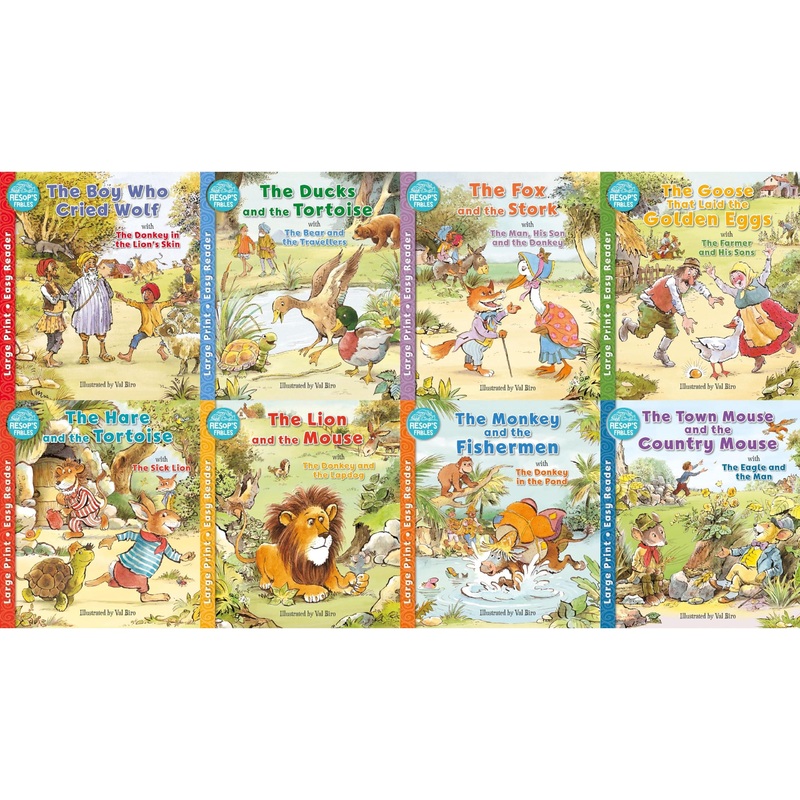 Aesop’s Fables Easy Readers Series by Val Biro