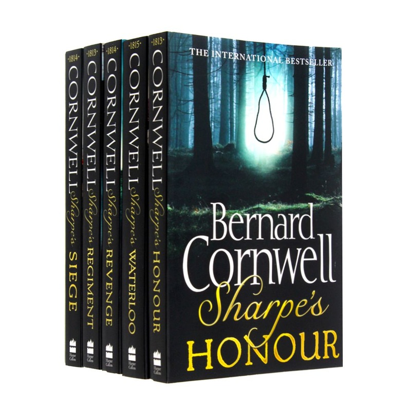 Bernard Cornwell The Sharpe Series 5 Book Collection Set (16-20)  Waterloo, Siege Historical Fiction, Military Adventure & British History