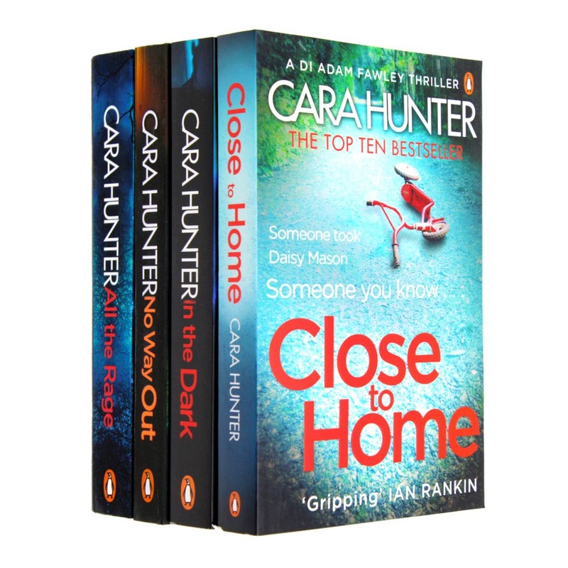 Cara Hunter DI Fawley Series 4 Books Collection Set – All the Rage, In the Dark, Close to Home, No Way Out