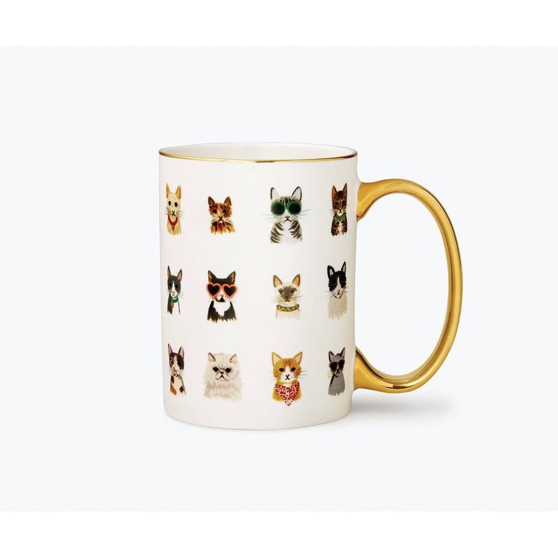 Cool Cats Porcelain Mug