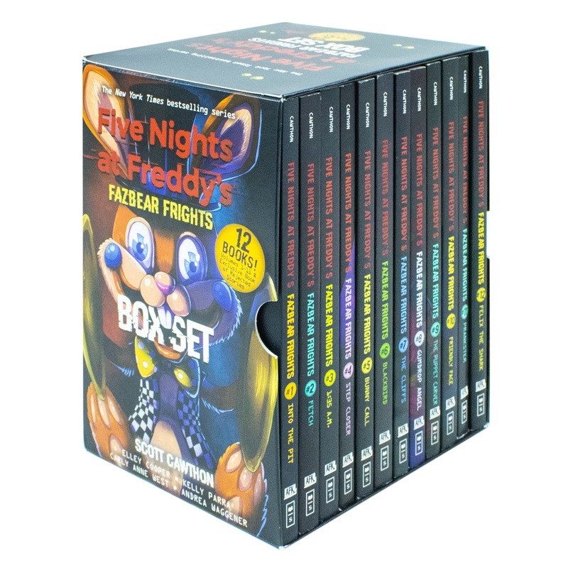 Five Nights at Freddy’s: Fazbear Frights  12-Book Box Set by Scott Cawthon | Spooky Horror, Creepy Mystery & Supernatural Tales for FNAF Fans & Teens