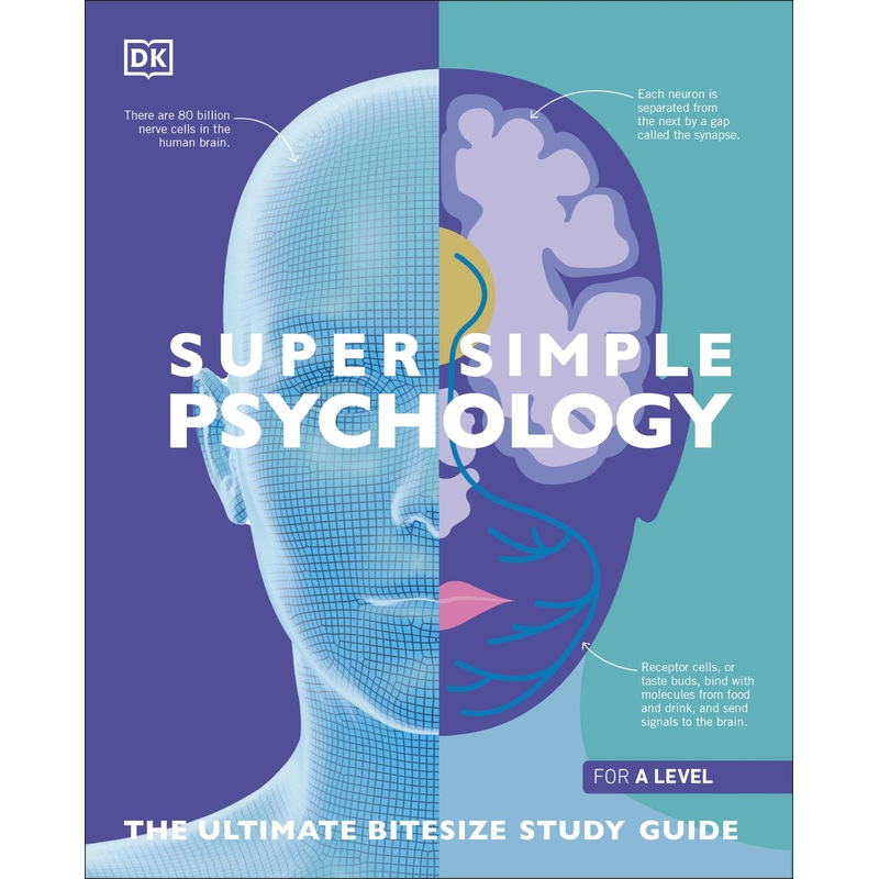 Super Simple, Psychology, The Ultimate Bitesize Study Guide By DK- Paperback