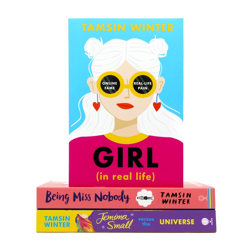 Tamsin Winter Collection 3 Books Set(Being Miss Nobody,Jemima Small Versus the Universe,Girl (In Real Life)
