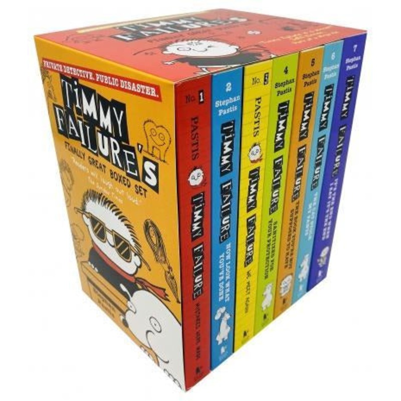 Timmy Failures Finally Great Boxed Set Volume 1 – 7 Books Collection Series By Stephan Pastis