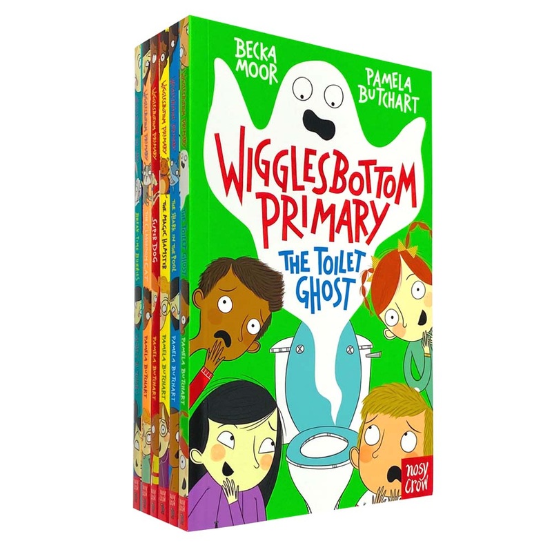 Wigglesbottom Primary Series by Pamela Butchart 6 Book Collection Set | Fun & Hilarious Children’s Fiction for 6+ years & School Adventures