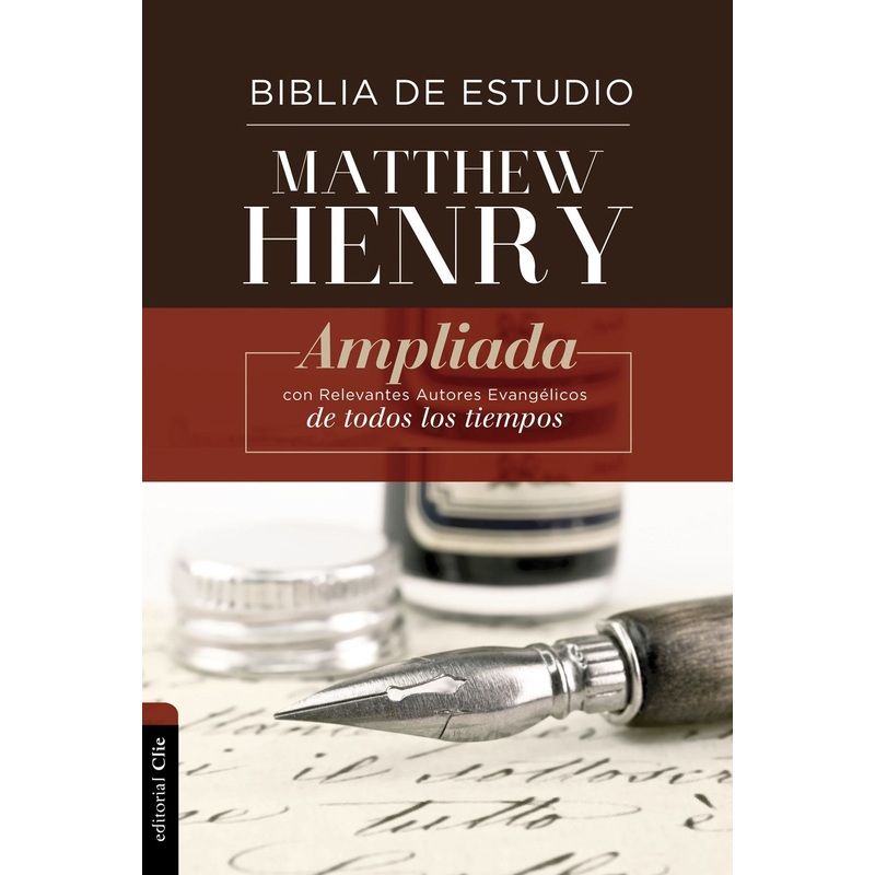 RVR Biblia de Estudio Matthew Henry