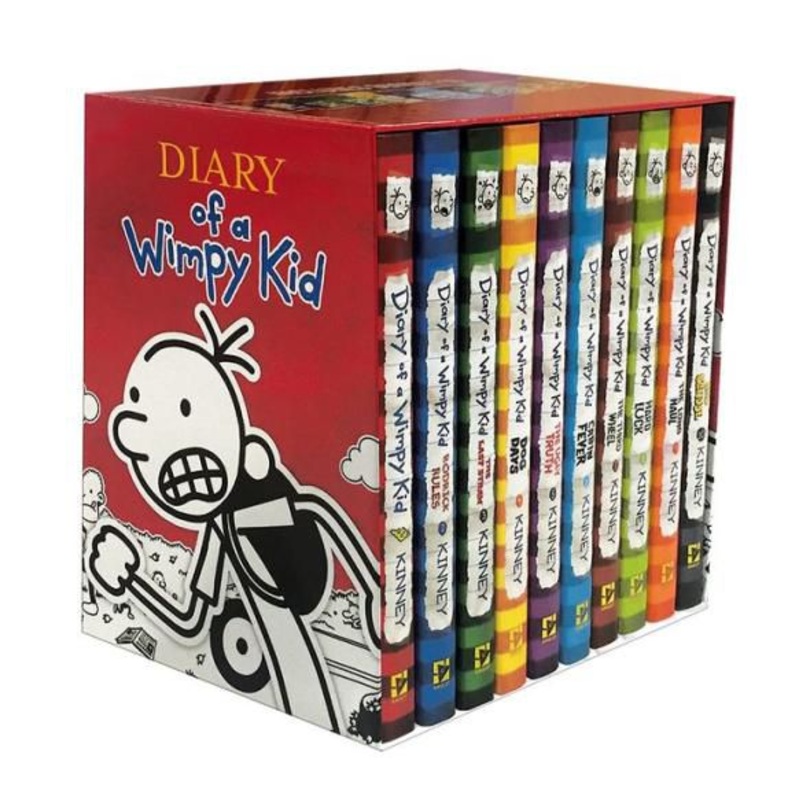 Diary of a Wimpy Kid Box of Books (Books 1-10) Boxed Set
