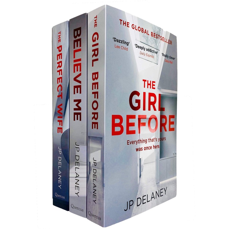 JP Delaney Collection 3 Books Set – Believe Me, The Girl Before, The Perfect Wife