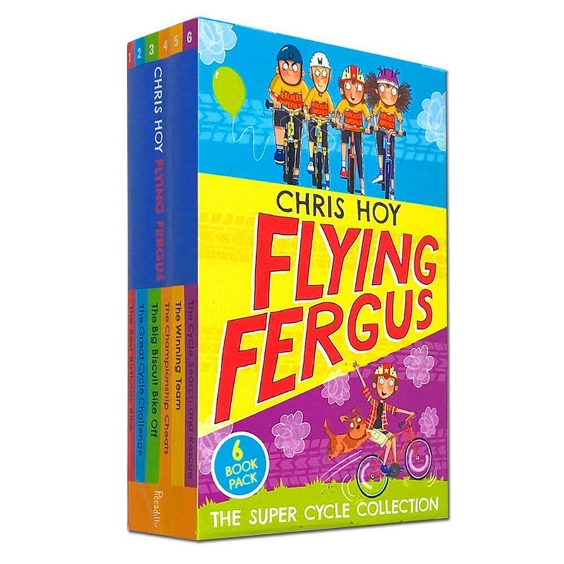 Chris Hoy Flying Fergus The Super Cycle 6 Books Collection Set – Cycle Search And Rescue Winning T..