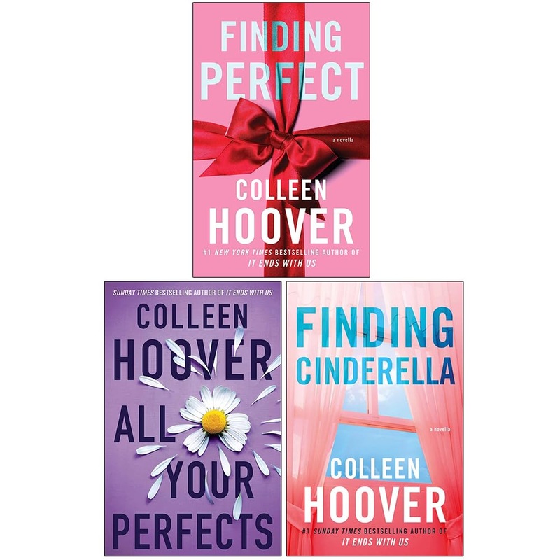 Colleen Hoover Collection  3 Book Set (Finding Cinderella, Finding Perfect, All Your Perfects) | Emotional & Heartfelt Contemporary Romance Fiction