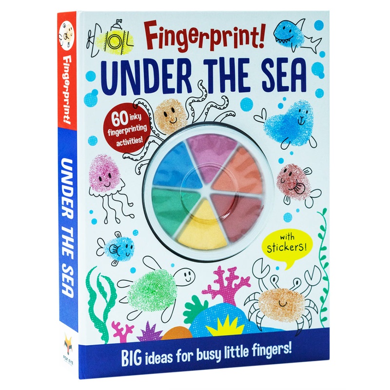 Fingerprint Under the Sea; Big Ideas For Busy Little Fingers