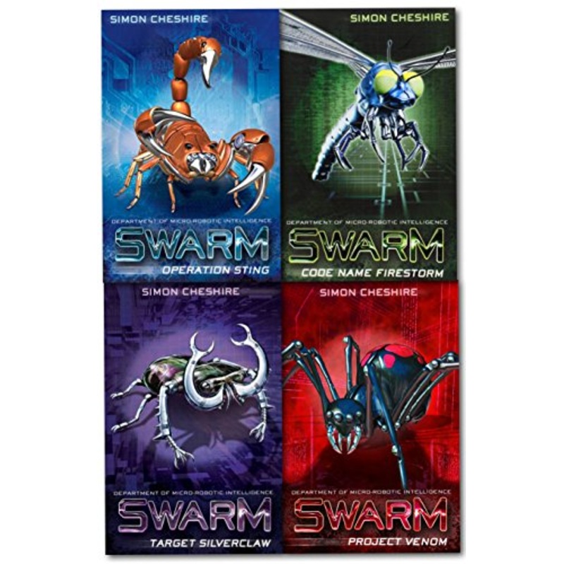 Swarm Series 4 Books Set Collection By Simon Cheshire