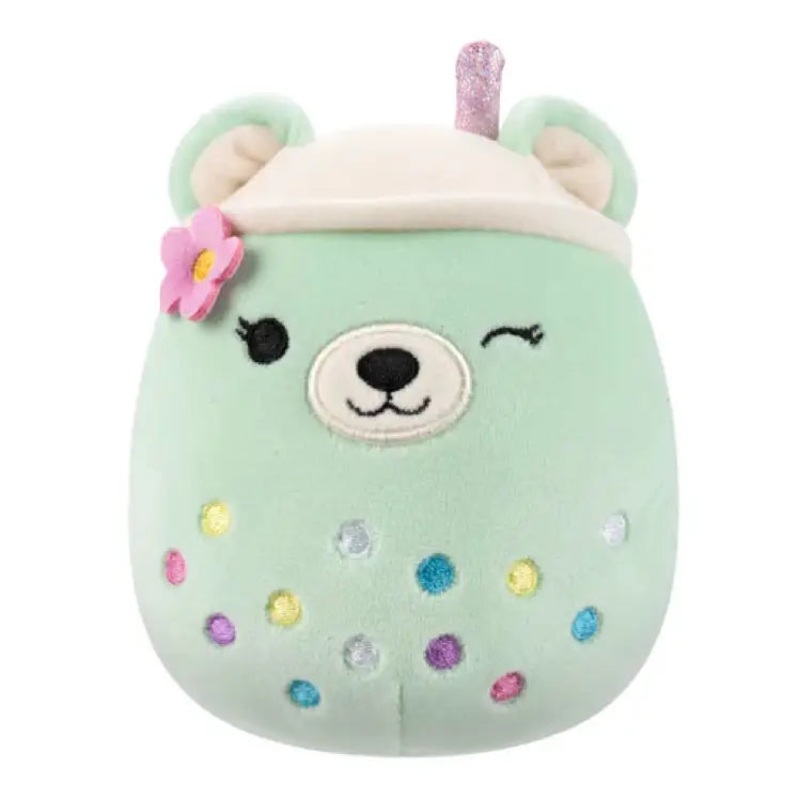 Squishmallow Mae the Boba Tea Bear