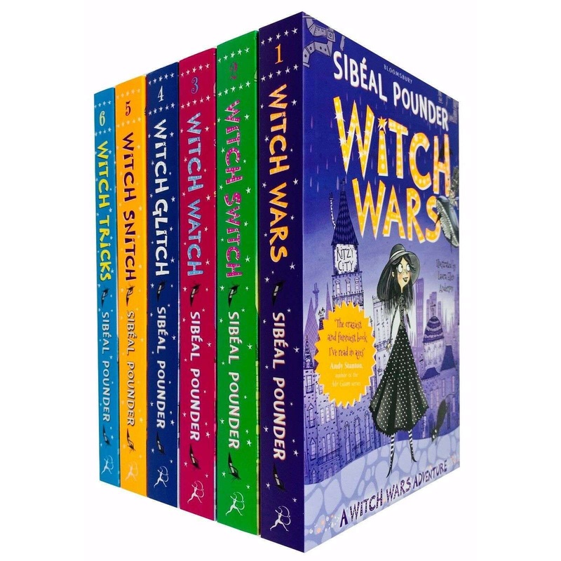 Witch Wars Adventures Series 6 Books Collection Set By Sibal Pounder