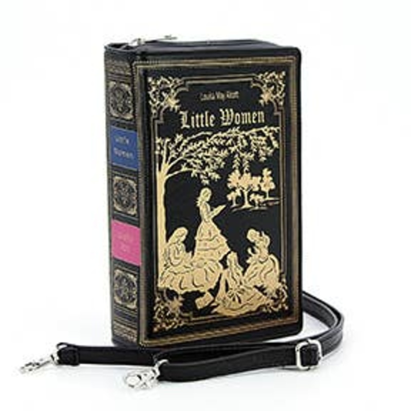 COMECO INC – T82152UB LITTLE WOMEN BOOK CLUTCH BAG IN VINYL