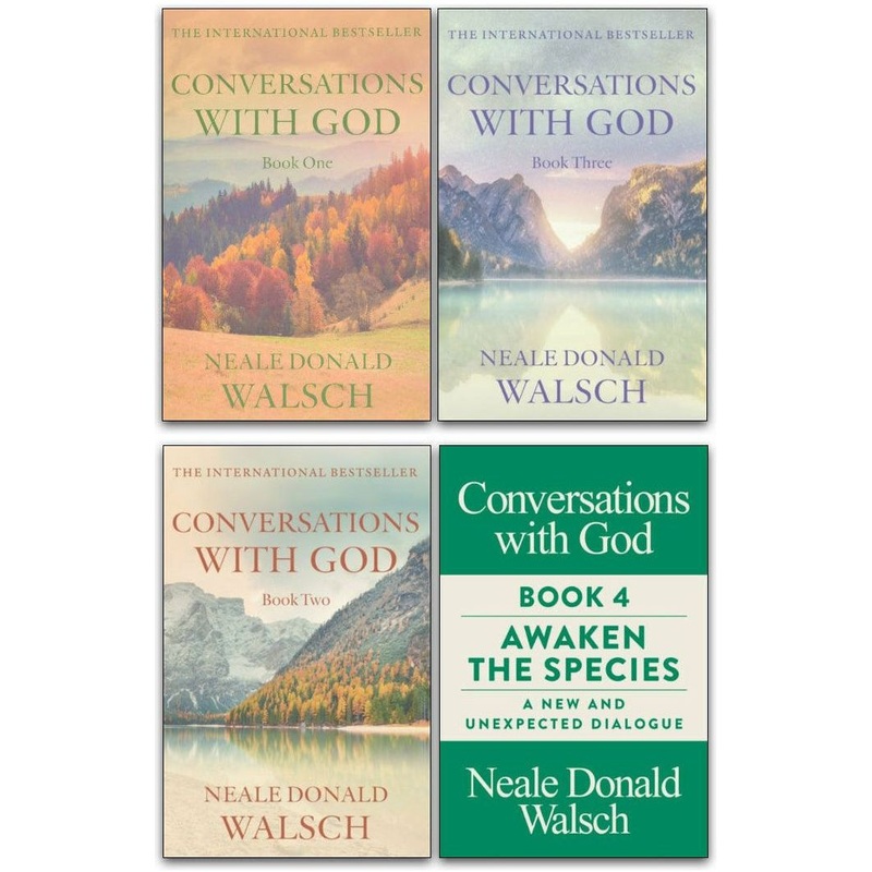 Conversations With God Neale Donald Walsch 4 Books Collection Set – Book 1 Book 2 Book 3 Awaken Th..