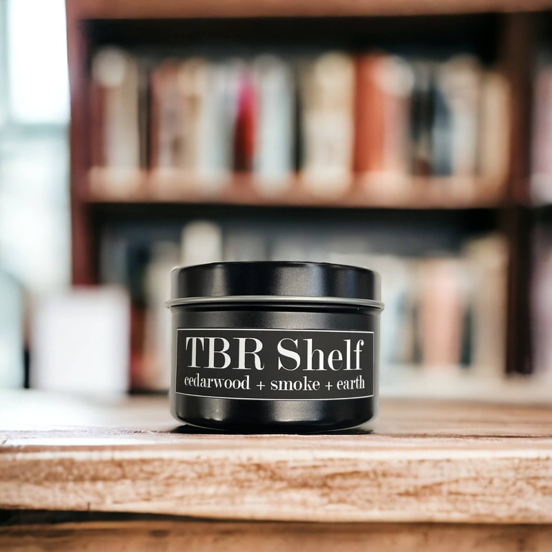 Fly Paper Products – TBR Shelf 4oz Tin Soy Candle