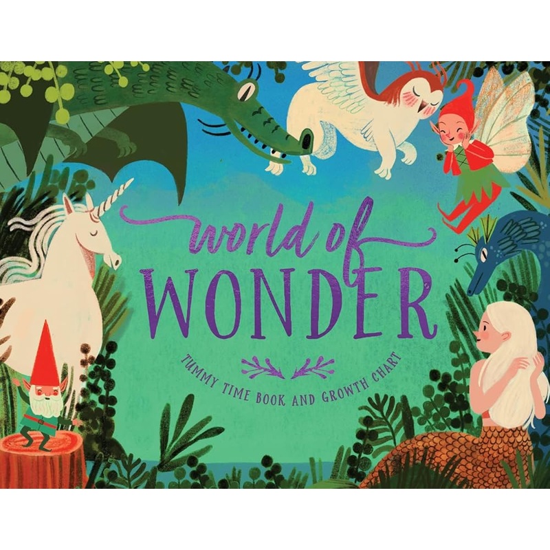 World of Wonder: Tummy Time Book and Growth Chart
