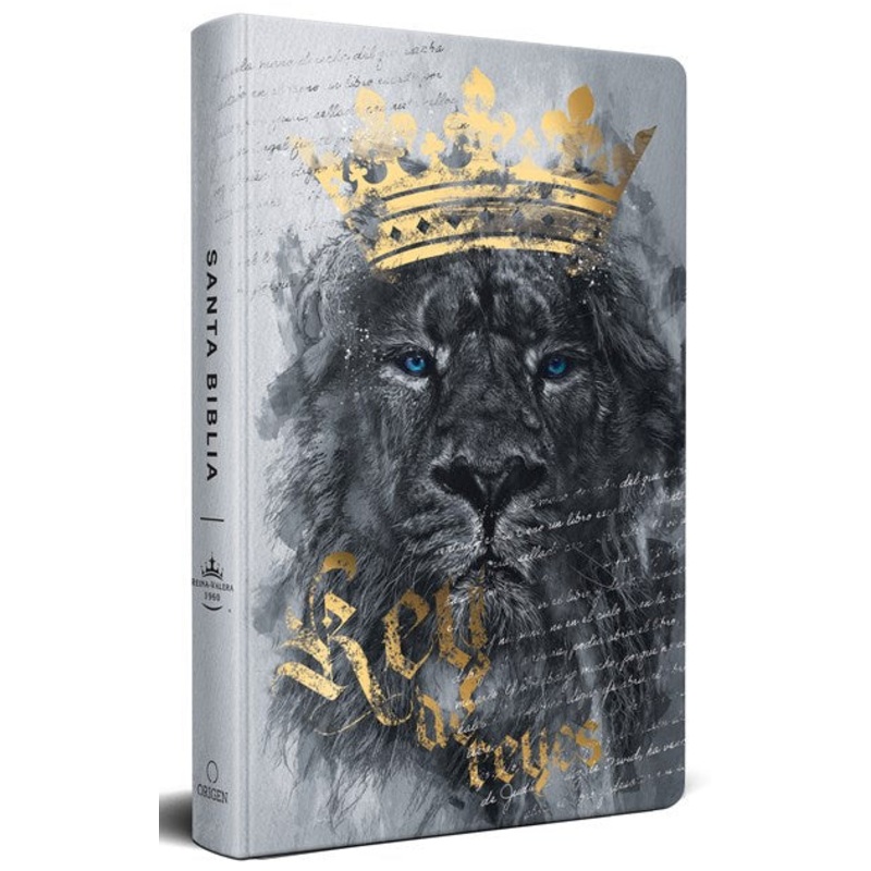 Biblia RVR60 letra grande tamao manual, tapa dura Len Rey de Reyes / Spanish B ible RVR60 Handy Size Large Print Hardcover Lion King of Kings